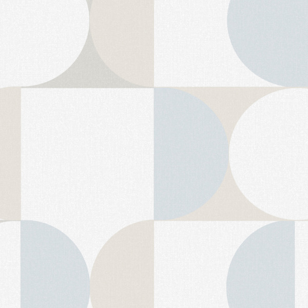 Фото Обои 8593-10 vernissage bosco флизелин 1.06x10,05м геометрия голубой