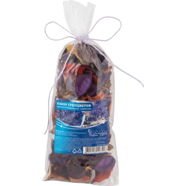 Фото Набор сухоцветов 50гр волшебная страна лаванда 006982