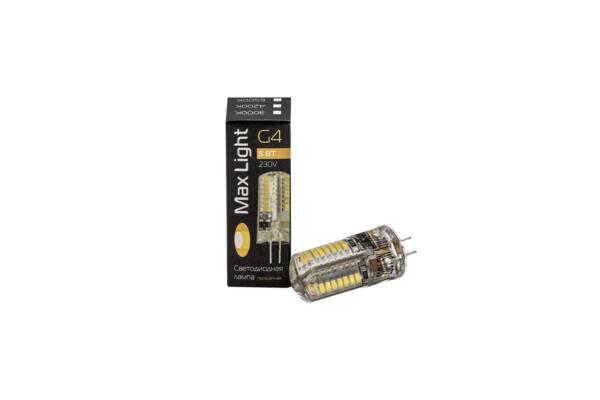 

лампа светодиодная maxlight jd led g4 5w 4200k 230v