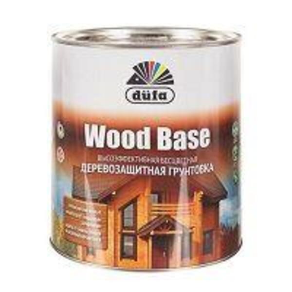 грунтовка dufa wood base с биоцидом, бесцветная 3л. от АКСОН