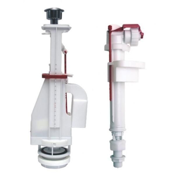 Фото Арматура к смыв. бачку 2-х кноп. alcaplast хр.кн. ниж.подв унив колонка sa08s 1/2 sa08s 1/2