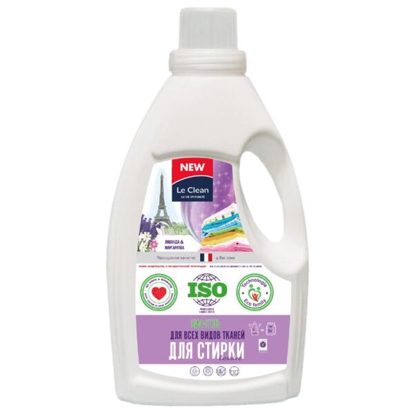 Фото Средство универсальное для машинной и ручной стирки 950мл le clean lessive lc-les950 (un)