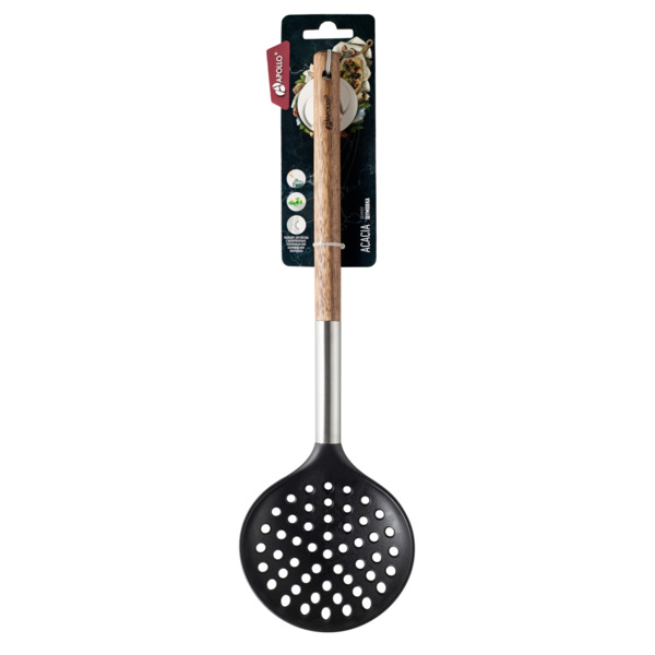 Фото Шумовка аcacia apollo нейлон/дерево,нерж.сталь acc-07