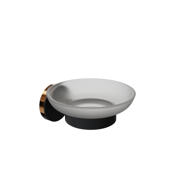 Фото Мыльница для ванной lord fora черный for-lord036bl