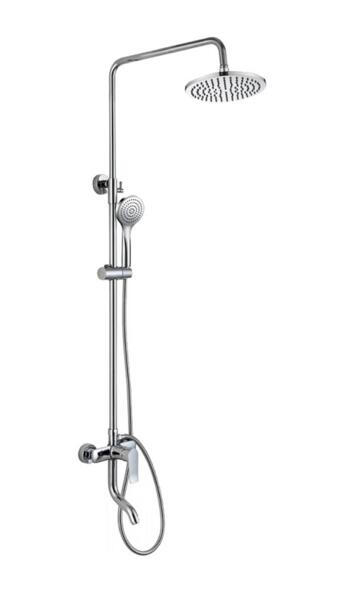 Фото Душевая колонна со смесителем для ванны bravat f6337371cp-a-rus