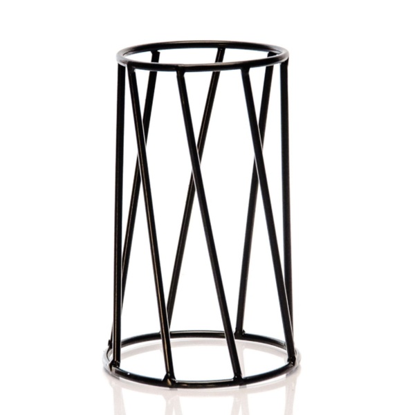 Фото Подставка под цветок черная 66-604