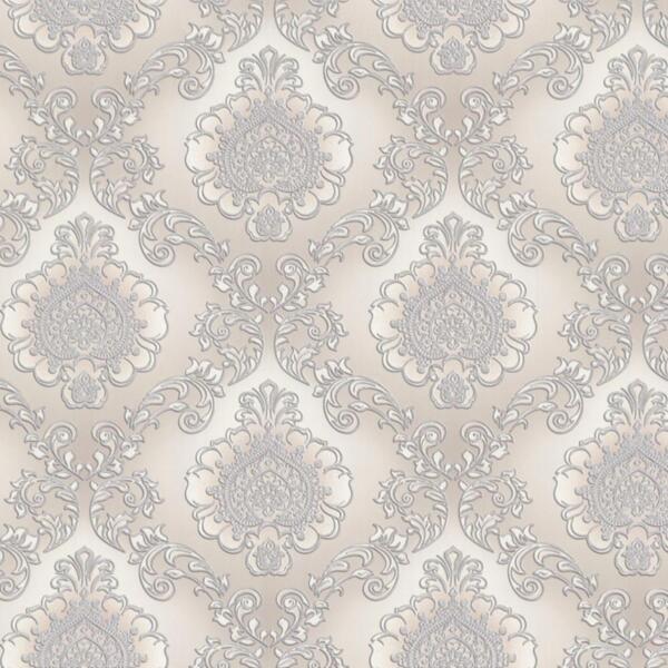 Фото Обои hc71618-21 homecolor rosalina флизелин 1,06*10,05м дамаск сиреневый