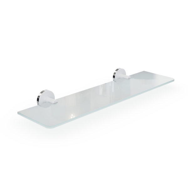 Фото Полка стеклянная lord fora белый for-lord034wt