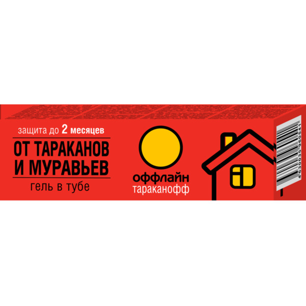 Фото Гель от тараканов и муравьев тараканофф оффлайн туба 20мл