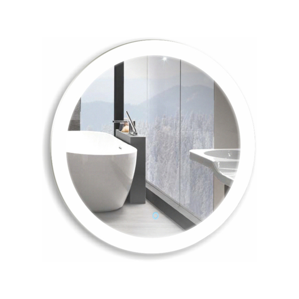 Фото Зеркало с подсветкой azario 65*65 фр1534