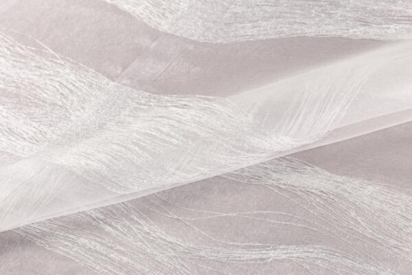 Фото Тюль 73401239 а 2,8х2,6м органза белый