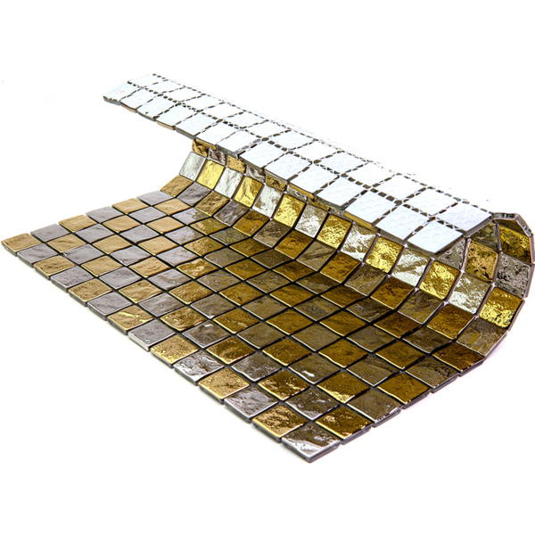 Фото Мозаика стеклянная 29,8*29,8 natural золотой bsu-33-20