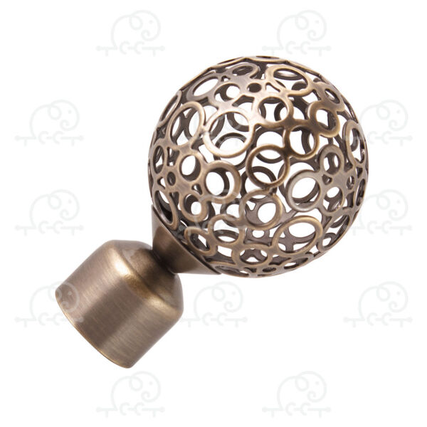 Фото Наконечник d25 ас март метеор /2шт/ антик 4812634004004