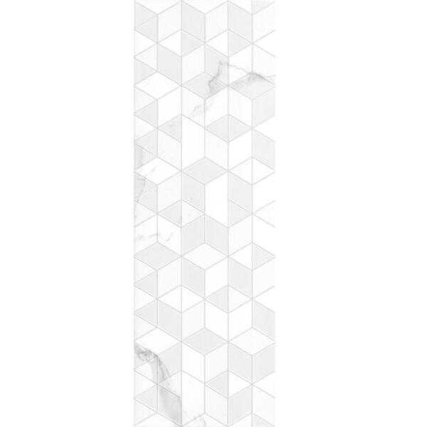 

декор calacatta geo decor белый 25x75 52771