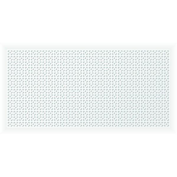 Фото Экран для радиатора stella 90х60 см. дамаско белый