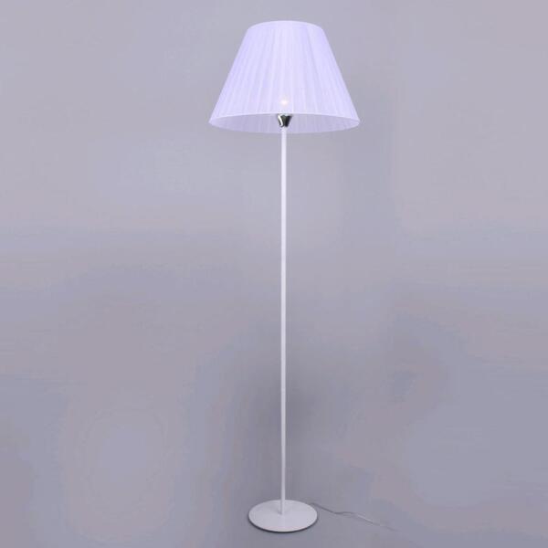 Фото Торшер россвет рс20658 wt+cr/1f ртика e27 1х60вт ip20