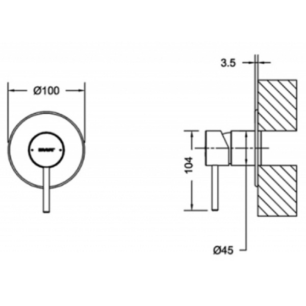 

встраиваемый смеситель bravat pb86061bw-a1-eng