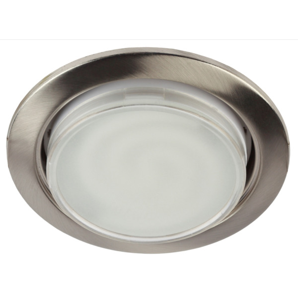 Фото Светильник точечный эра ki35 gx53 ip20 сатин никель б0048943