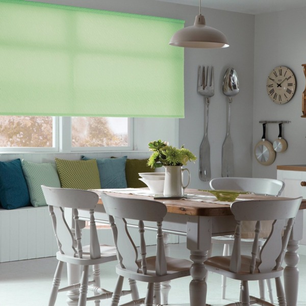 Фото Штора рулонная эскар 43*170см светло-зеленый 31017043170