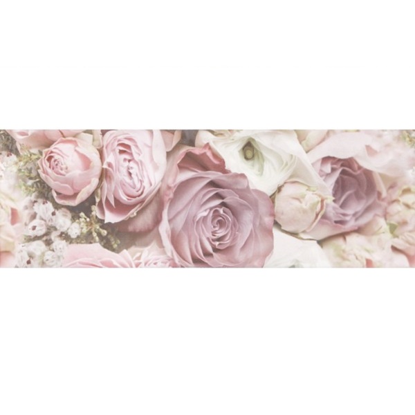 

декор glamour flower a розовый 25x75 45651