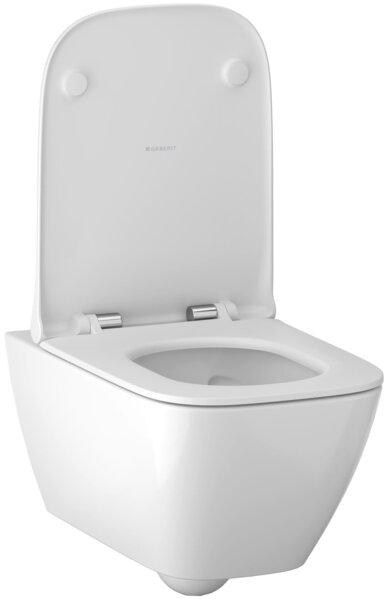 Фото Унитаз подвесной geberit smyle square 500.685.01.1