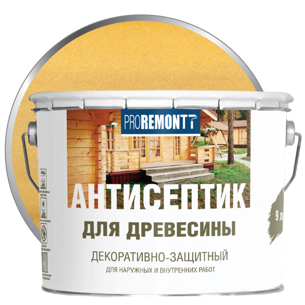 Фото Деревозащитное средство proremontt сосна 9л
