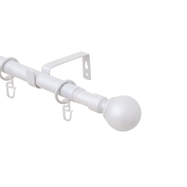 Фото Карниз телескоп эскар 16/19мм 160-320см однорядный жемчуг, наконечник классика 3331161950550