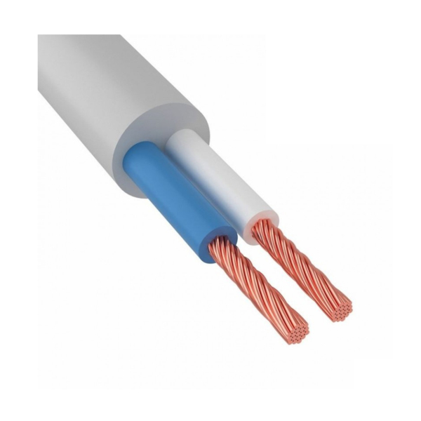 Провод электрический пвс 2х2,5 на отрез от бухты 100м, гост, электрокинетик