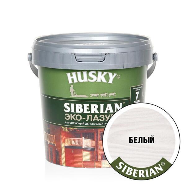 

антисептик husky siberian полуматовая белая 0,9л.