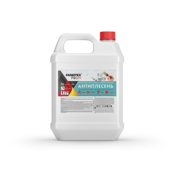 Фото Антисептик антиплесень farbitex profi универсальный для любых поверхностей 1л