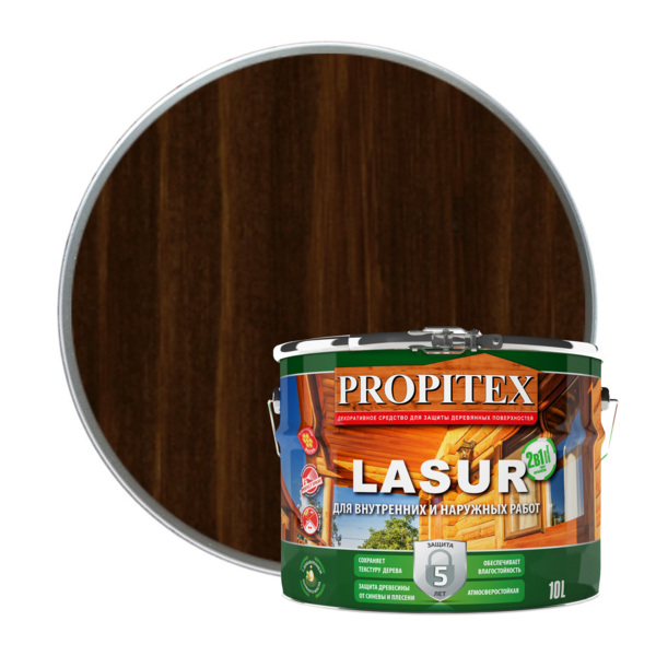Фото propitex пропитка propitex lasur палисандр 10л