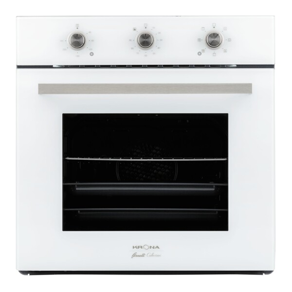 духовой шкаф электрический 60см белый krona sorrento 60wh