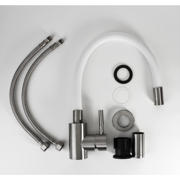 Фото Смеситель для кухни рычажный esko snake k44 w