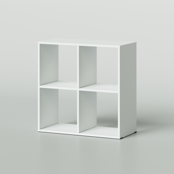 Фото Стеллаж bruno kubi 4 секции 730х338х748 белый