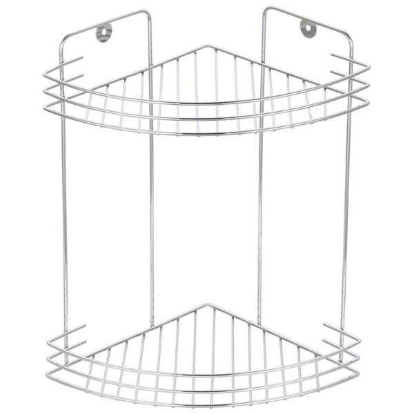 Фото Полка угловая двухъярусная w2672с-2 рыжий кот металл 005393
