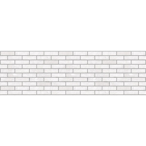 Фото Панель кухонная пвх кирпич серый 600х3000