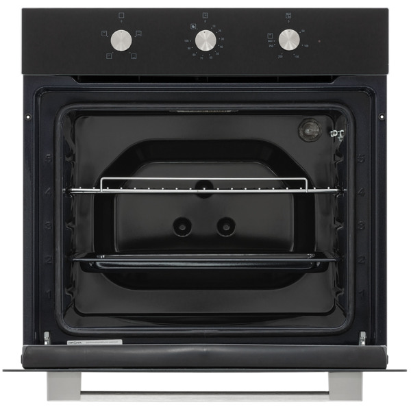 духовой шкаф электрический 60см черный krona sera 60 bl