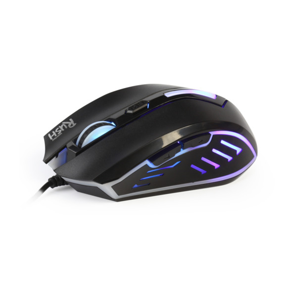 Мышь проводная smartbuy rush 712 игровая черная (sbm-712g-k)
