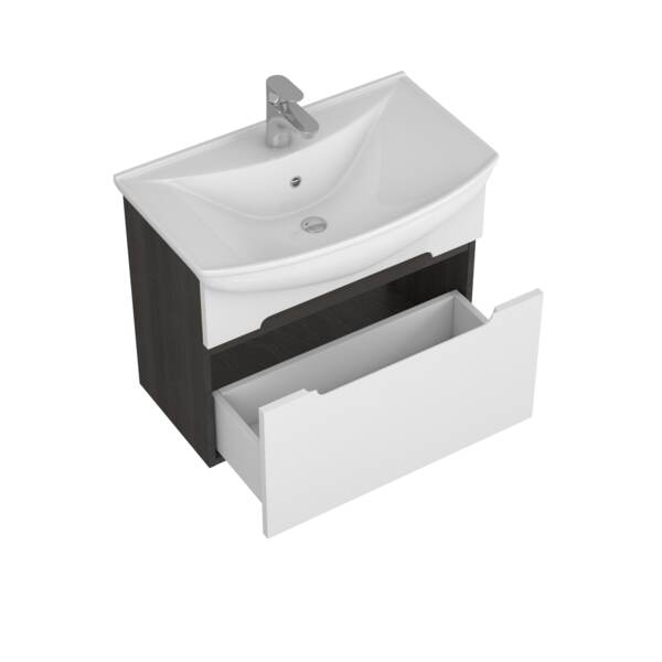 Фото Тумба под раковину uncoria джелла 65 (56510) дуб кантенбери