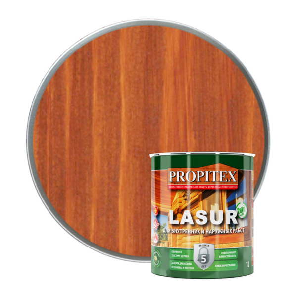 Фото propitex пропитка propitex lasur орегон  1л