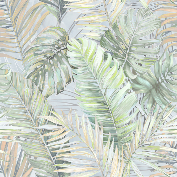 Фото Панно onice blu (2 шт) 63*63 зеленый 921663