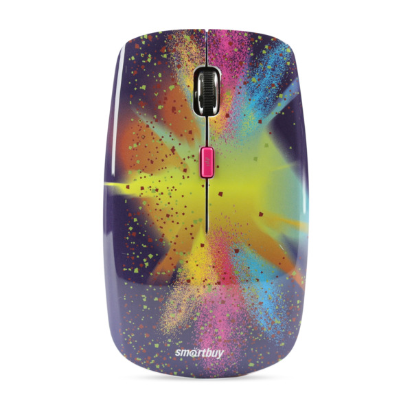 Фото Мышь беспроводная smartbuy 327ag splash разноцветная (sbm-327ag-sp-fc)