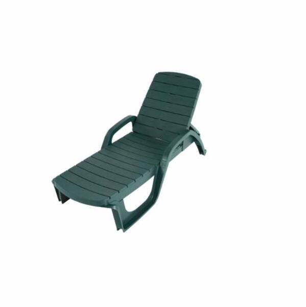 Шезлонг прованс (титан) темно-зеленый