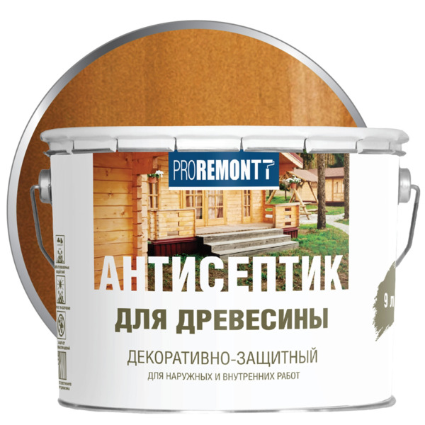 Фото Деревозащитное средство proremontt тик 9л