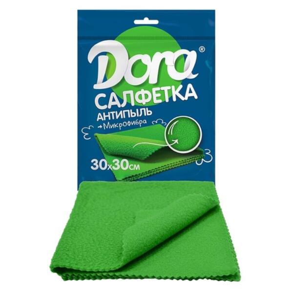 Фото Салфетка 30*30см антипыль dora микрофибра 2001-003