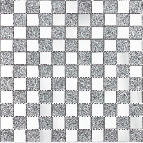 Фото Мозаика из стекла natural qm-2542 многоцветная 30x30