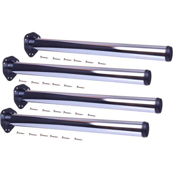 Фото Ножка мебельная 710х60 хром