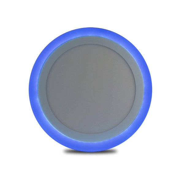 Фото Светильник накладной smartbuy с подсветкой dlb 18w/3000k+b/ip20 sbl1-dlb-18-3k-b