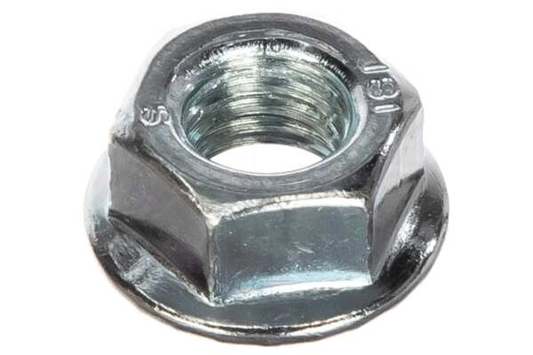 Гайка din6923 шестигранная оцинк. с фланцем м8 (35шт) пакет tech-krep 141609