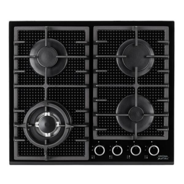 поверхность варочная встраиваемая газовая 60см krona ardore bl 00026318